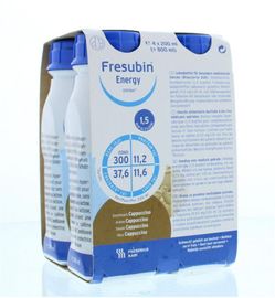 Fresubin Fresubin Energy drink cappucino 200ml (4st)