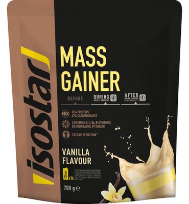 Isostar Mass gainer vanilla flavour (700g) 700g