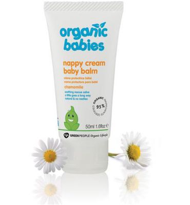 Green People Organic babies luiercreme baby balm (50ml) 50ml