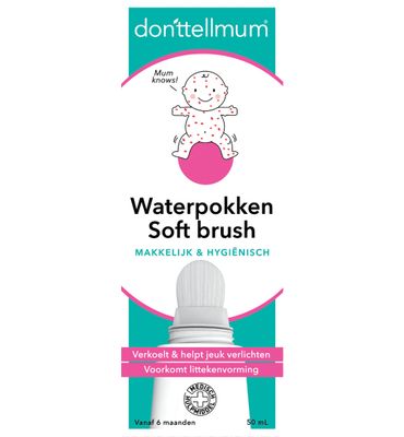 Donttellmum Waterpokken soft brush (50ml) 50ml