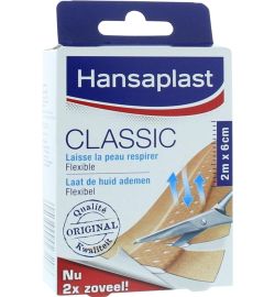 Hansaplast Hansaplast Classic 2m x 6cm (1st)