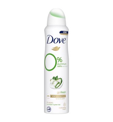 Dove Deodorant spray go fresh cucumber 0% (150ml) 150ml