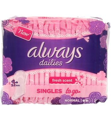 Always Inlegkruisjes daily single to go (20st) 20st