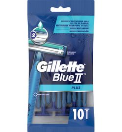 Gillette Gillette BlueII plus wegwerpmesjes mannen (10st)