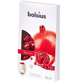 Bolsius Bolsius True Scents waxmelts pomegranate (6st)