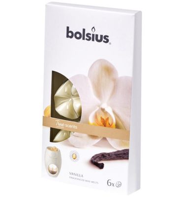 Bolsius True Scents waxmelts vanilla (6st) 6st