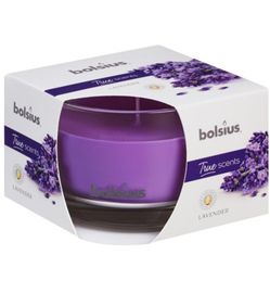Bolsius Bolsius Geurglas 63/90 true scents lavender (1st)