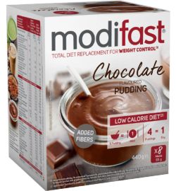 Modifast Modifast Intensive pudding chocolade 8 zakjes (440g)