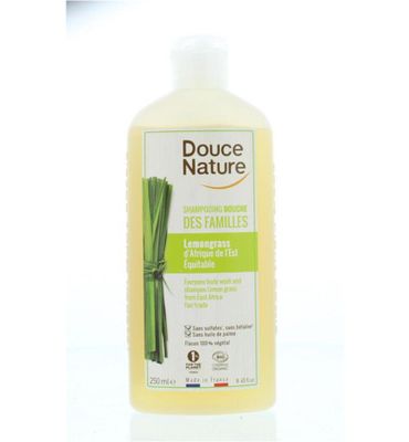 Douce Nature Douchegel & shampoo familie lemongrass bio (250ml) 250ml