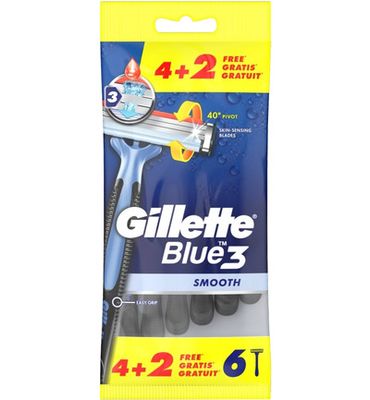 Gillette Blue 3 wegwerpmesjes (6st) 6st