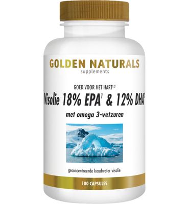 Golden Naturals Visolie 18% EPA 12% DHA (180sft) 180sft