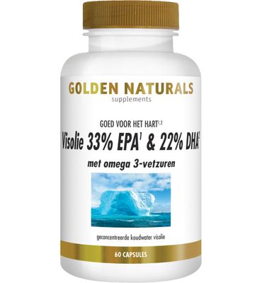 Golden Naturals Visolie 33% EPA 22% DHA (60sft) 60sft