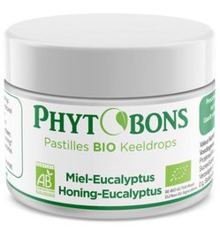 Phytobons Phytobons Keeldrops honing eucalyptus bio (114g)