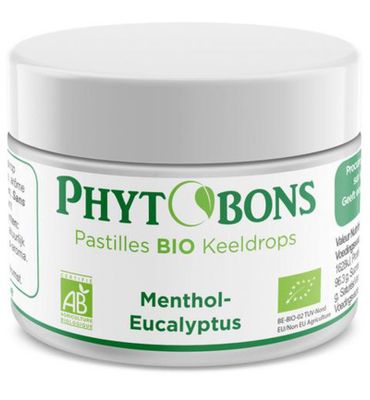 Phytobons Keeldrops eucalyptus menthol bio (114g) 114g