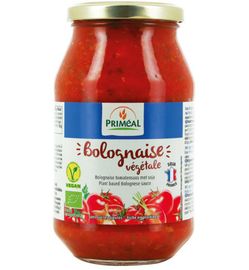 Priméal Priméal Bolognese tomatensaus vegetarisch bio (510g)