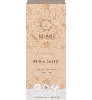 Khadi Haarkleur senna/cassia natural (100g) 100g