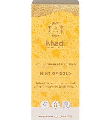 Khadi Haarkleur golden hint (100g) 100g