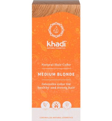 Khadi Haarkleur medium blond (100g) 100g