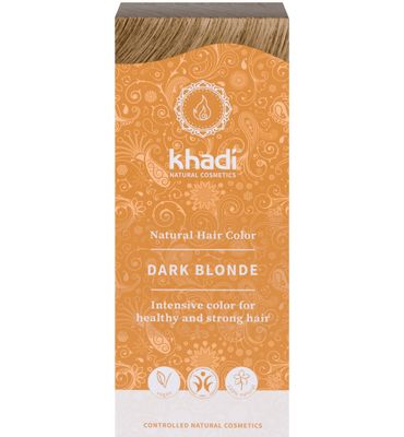 Khadi Haarkleur dark blond (100g) 100g
