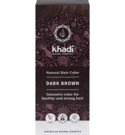 Khadi Khadi Haarkleur dark brown (100g)