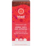 Khadi Haarkleur henna amla & jatropha (100g) 100g thumb