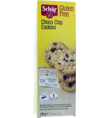 Dr. Schär Choco chip cookies (100g) 100g