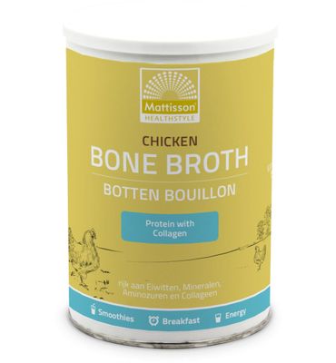 Mattisson Healthstyle Chicken bone broth - Botten bouillon kip (400g) 400g