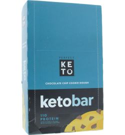 Go-Keto Go-Keto Keto koolhydraatarme reep chocolate chip cookie (12st)