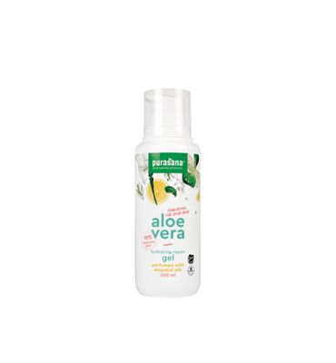 Purasana Aloe vera gel 97% met essentiele olie vegan bio (200ml) 200ml