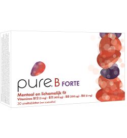 Pure Pure B Forte smelttabletten (30tb)