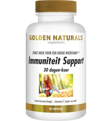 Golden Naturals Immuniteit support (90vc) 90vc
