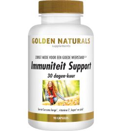 Golden Naturals Golden Naturals Immuniteit support (90vc)