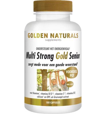 Golden Naturals Multi strong gold senior (180vc) 180vc