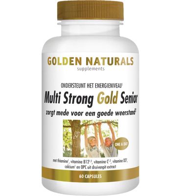 Golden Naturals Multi strong gold senior (60ca) 60ca