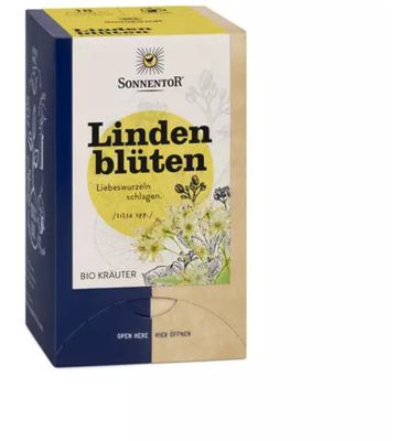 Sonnentor Lindebloesem thee bio (18st) 18st
