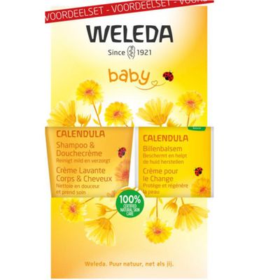 Weleda Calendula baby billenbalsem voordeelset (1set) 1set