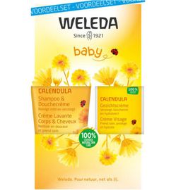 Weleda Weleda Calendula baby gezichtscreme voordeelset (1set)