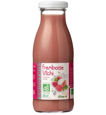 Vitamont Smoothie framboos & lychee bio (250ml) 250ml