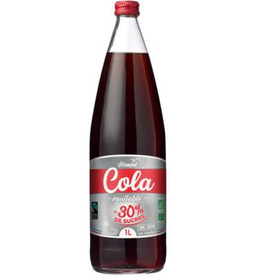 Vitamont Organic cola 30% minder suiker bio (1000ml) 1000ml