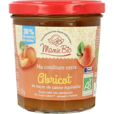 Mamie Bio Extra jam abrikoos bio (320g) 320g