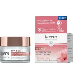 Lavera Lavera My Age nachtcreme regenerating night cream EN-IT (50ml)