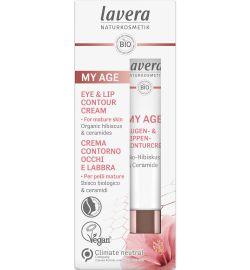 Lavera Lavera My age oog- en lipcontourcreme bio FR-DE (15ml)