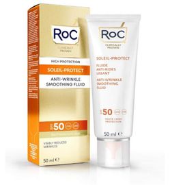 Roc RoC Soleil protect anti wrinkle smoothing fluid SPF50+ (50ml)