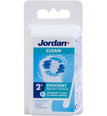 Jordan Clean Opzetborstels 2-pack (2st) 2st