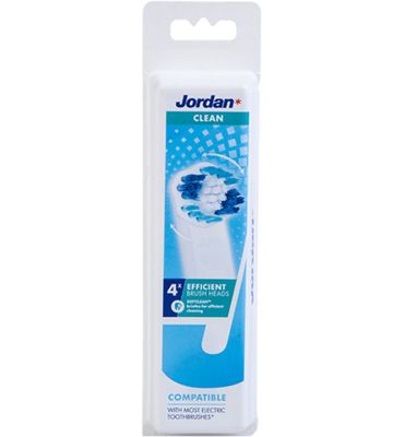 Jordan Clean Opzetborstels 4-pack (4st) 4st