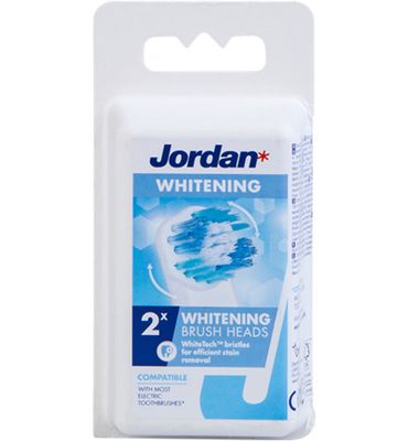 Jordan White Opzetborstels 2-pack (2st) 2st