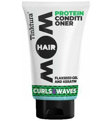 Tinktura Wow curls & waves conditioner keratine flaxseed (200ml) 200ml