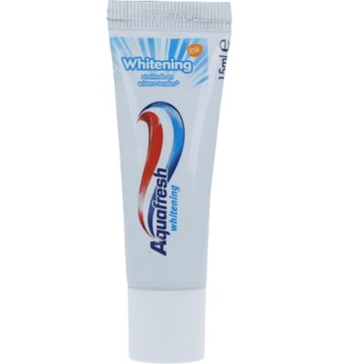 Aquafresh Tandpasta whitening mini (15ml) 15ml