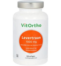 Vitortho VitOrtho Levertraan 1000 mg (120sft)