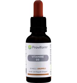 Proviform Proviform Vitamine D3 50mcg druppels (30ml)